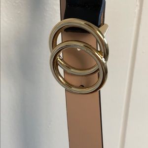 H&M Black + Gold Belt